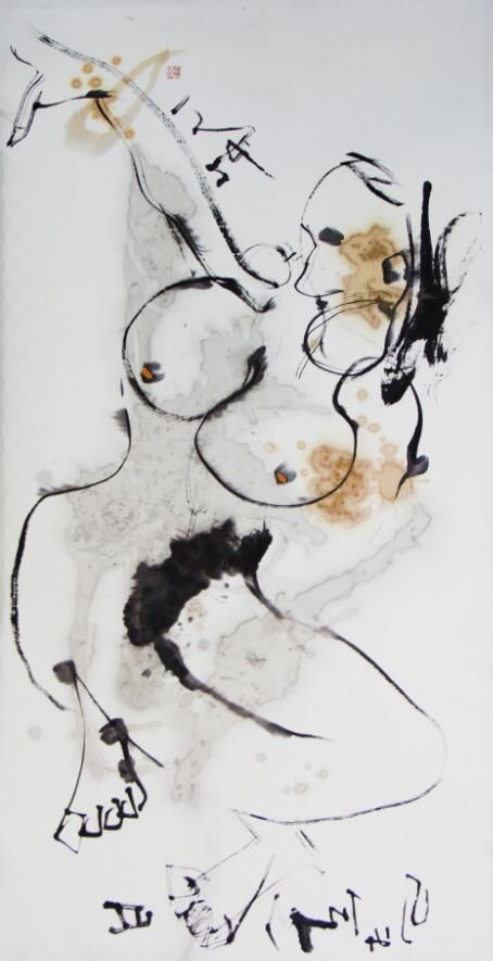 Xu Guoliang's Contemporary Chinese Painting - Nude  4